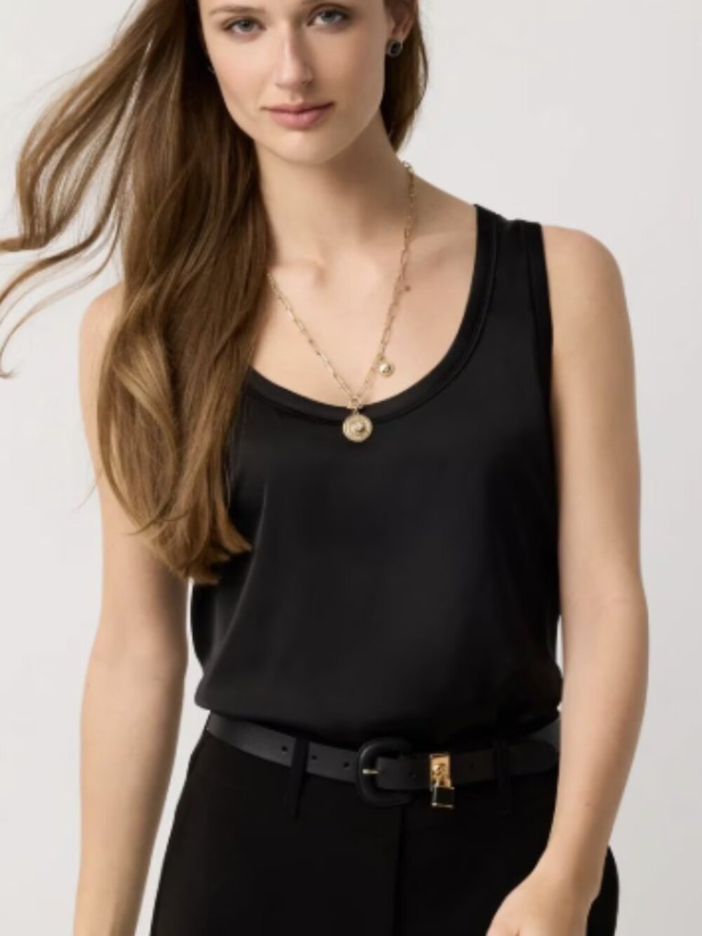 WHBM Satin Front Shell Tank - Picture 5 of 7